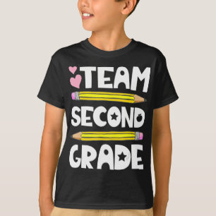 Team Second Grade Fun 2nd Back To School Teacher S T-Shirt