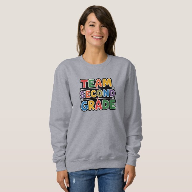 Team Second Grade Sweatshirt (Front Full)