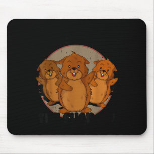 Team Shadow Crew Groundhog Day Respect The Shadow Mouse Pad