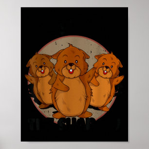 Team Shadow Crew Groundhog Day Respect The Shadow  Poster