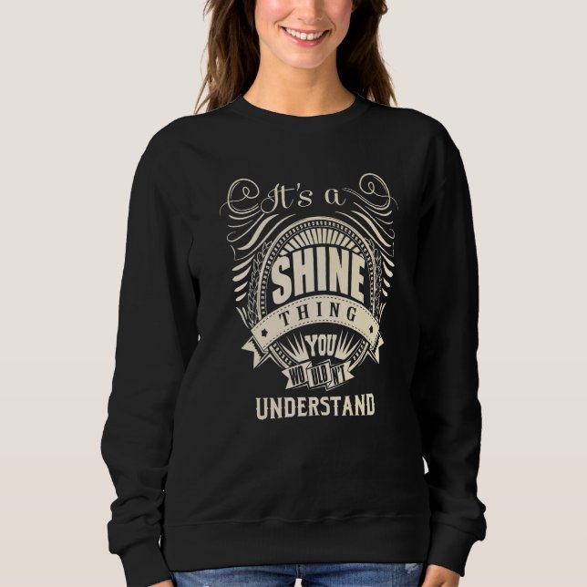 Team SHINE Lifetime Member Sweatshirt (Front)