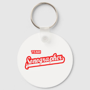 Team Sonographer Keychain