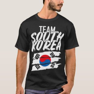 Team South Korea Soccer Korean Sport Tee