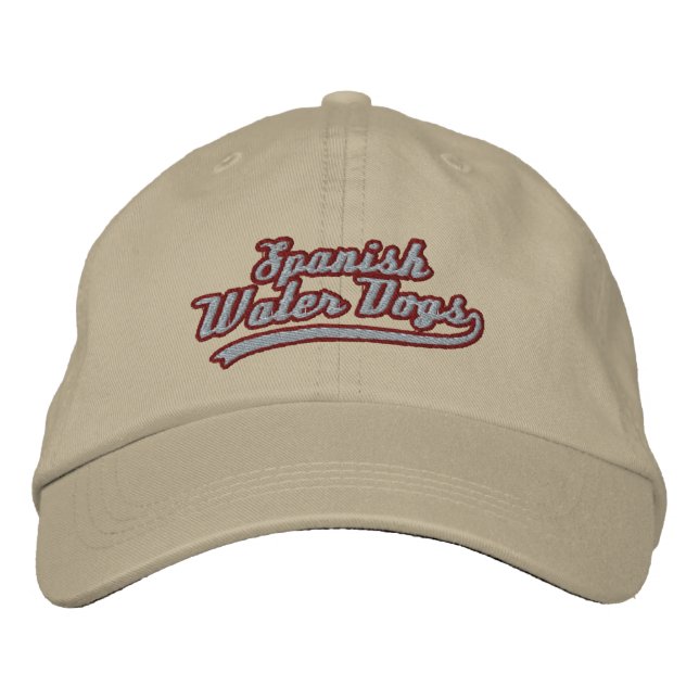 Team Spanish Water Dog Embroidered Hat (Front)