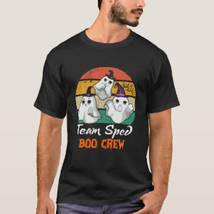 Team SPED Boo Crew Halloween Ghost SPED Special Ed T-Shirt