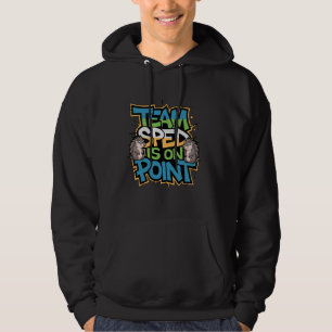 Team Sped Is On Point, School Teacher Special Educ Hoodie