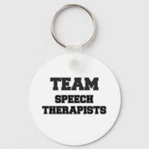 Team Speech Therapists Keychain