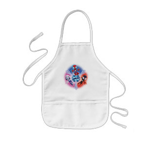 Team Spidey Glow Webs Glow Graphic Kids Apron