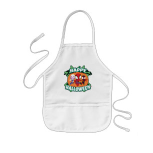 Team Spidey Happy Halloween Kids Apron