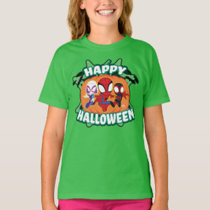 Team Spidey Happy Halloween T-Shirt