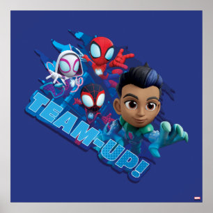 Team Spidey & Reptil Team-Up! Poster