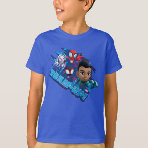 Team Spidey & Reptil Team-Up! T-Shirt