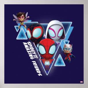 Team Spidey with Ant-Man and the Wasp Poster