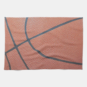 Team Spirit_Basketball texture look Kitchen Towel