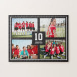 Team Spirit EDITABLE COLOR Personalized Puzzle<br><div class="desc">Photo gifts make the best gifts! Easily personalized with your text and/or photo(s) for a custom look. Designed by Berry Berry Sweet. View more designs at www.berryberrysweet.com</div>