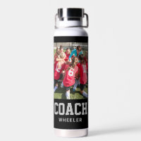Team Spirit EDITABLE COLOR Water Bottle