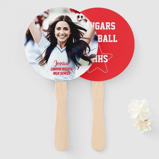 Team Spirit Fan Wavers | Set of 10 Fans (Front and Back)