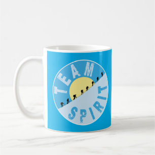 Team Spirit - Mountain Climbing Classic Coffee Mug