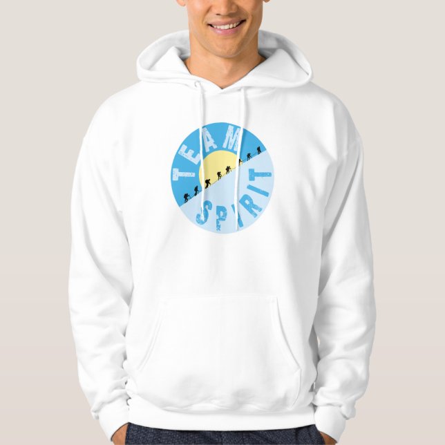 Team Spirit - Mountain Climbing Hoodie (Front)