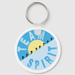 Team Spirit - Mountain Climbing Keychain