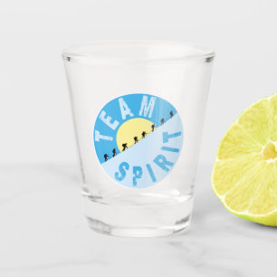 Team Spirit - Mountain Climbing Shot Glass