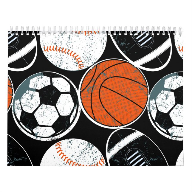 Team sport balls calendar (Cover)