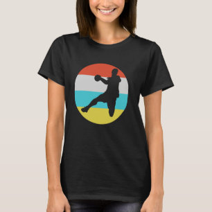 Team Sport Vintage Retro Handball Funny Dodgeball T-Shirt