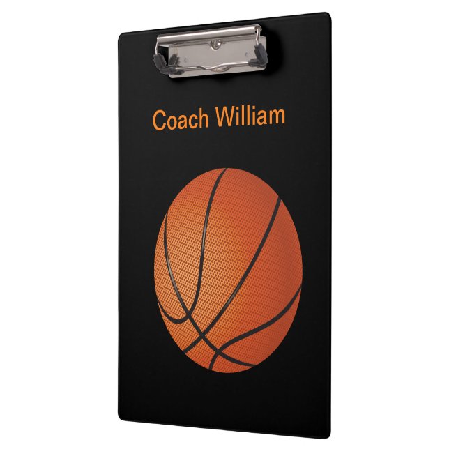 Team Sports  Monogram Basketball Clipboards (Left)