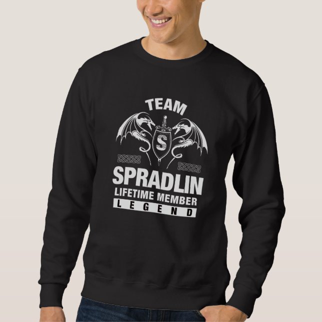 Team Spradlin Lifetime Member Sweatshirt (Front)