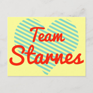 Team Starnes Postcard
