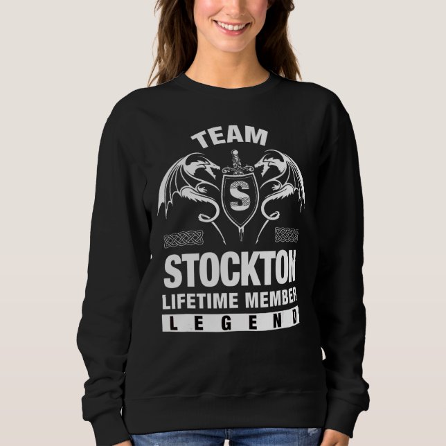 Team Stockton Lifetime Member Sweatshirt (Front)