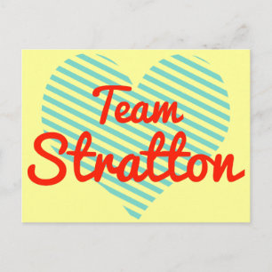 Team Stratton Postcard