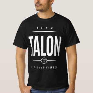 Team Talon Lifetime Member Personalized Name T-Shirt