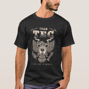 Team Tec Lifetime Member - Tec Name T-Shirt