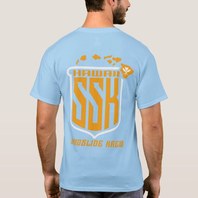 Team Tee (Orange & White) (Back)