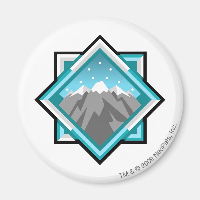 Team Terror Mountain Logo Magnet (Front)