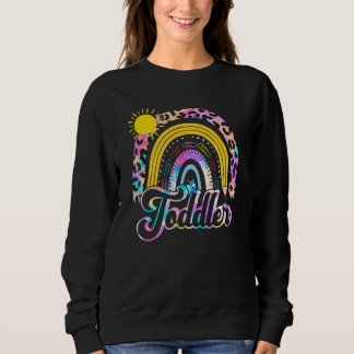 Team Toddler Squad Back To School Rainbow Kids Tea Sweatshirt