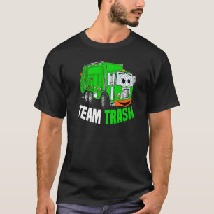 Team Trash Garbage Truck Recycling Garbage Day Tra T-Shirt