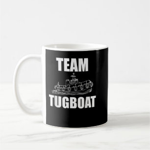 Team Tugboat Apparel Tug Boat Crew Design Ship Lov Coffee Mug