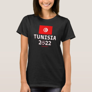 Team Tunisia 2022 Soccer Football Fans  Supporters T-Shirt