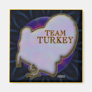 Team Turkey Magnet