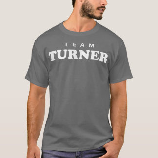Team Turner Personalized Surname Bride Groom Famil T-Shirt