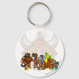 Team Tyrannia Group Keychain