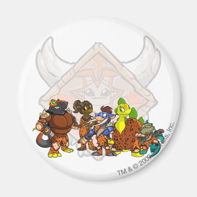 Team Tyrannia Group Magnet (Front)