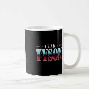 Team Tyson Family Personalized Name Tyson Vintage Coffee Mug