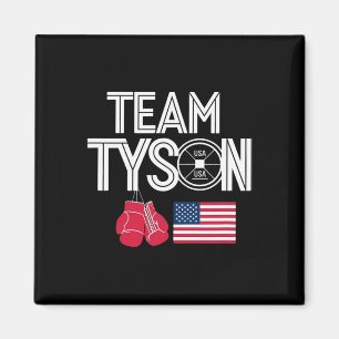 Team Tyson Family Personalized Name Vintage Magnet