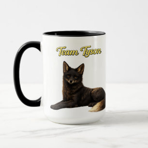 Team Tyson the Fox kids mug