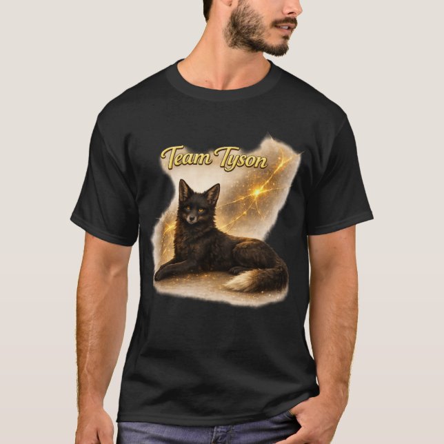 Team Tyson the Fox T-shirt (Devant)