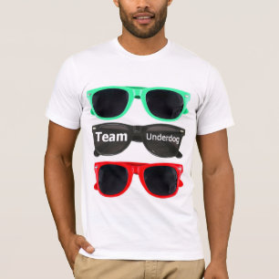 Team Underdog sunglass tee - White
