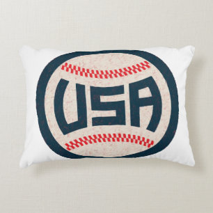Team USA Baseball Accent Pillow